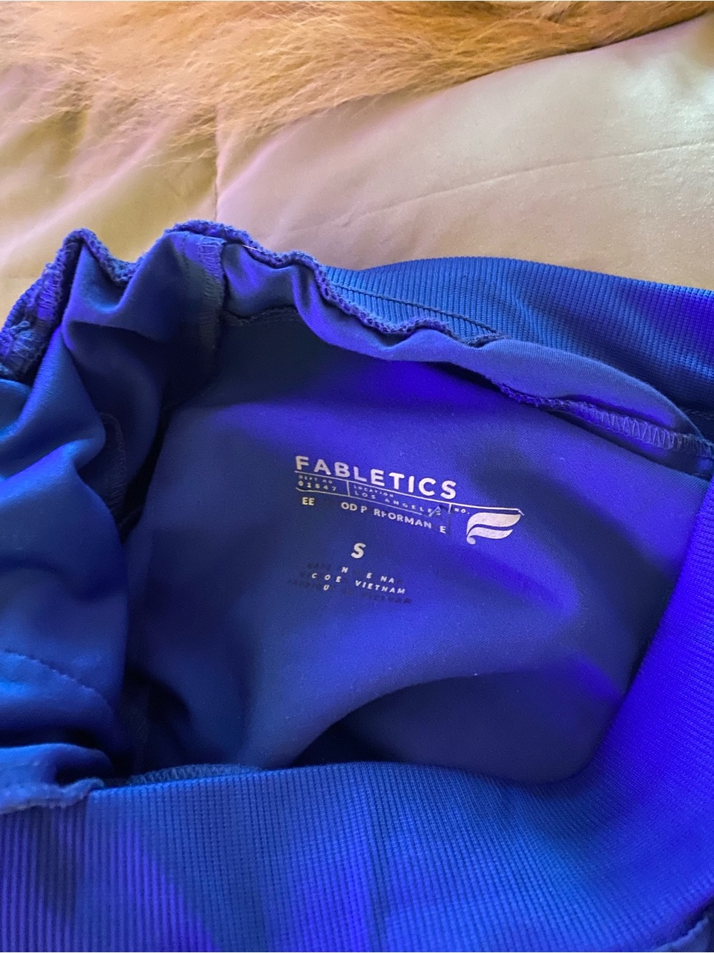 Fabletics Royal Blue Scrub Set - Picture 3 of 5